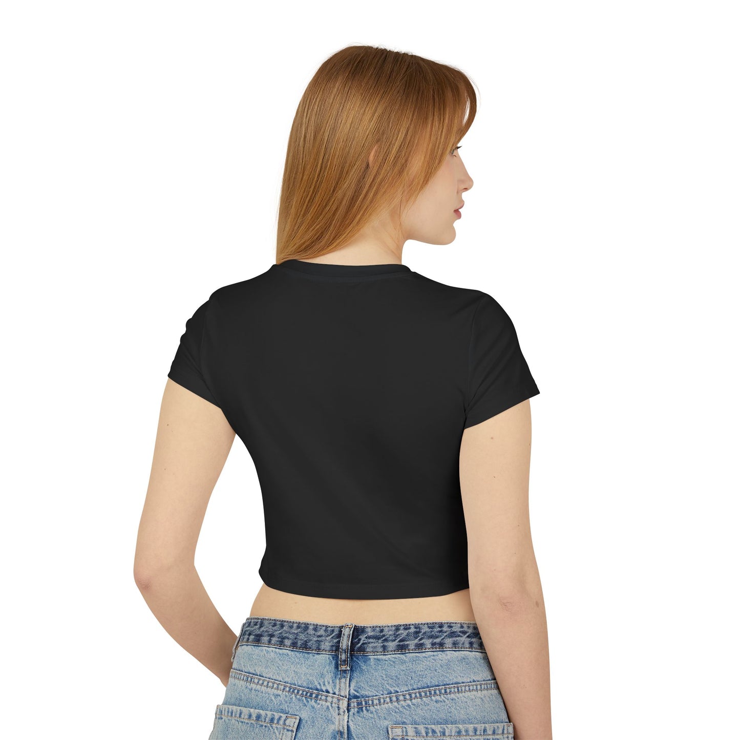Crop Top T-Shirt - 'You Are Enough' Positive Affirmation Design