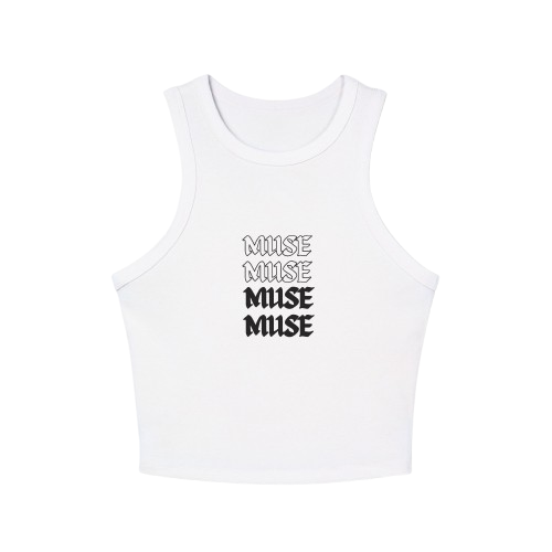 JEZEL MUSE Racer Tank Top for Women -
